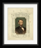 Abraham Lincoln - framed Fine Art Print