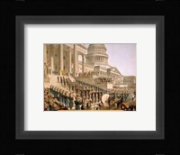 Inauguration at the Capital Fine Art Print