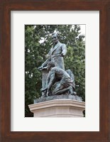 Lincoln statue Fine Art Print