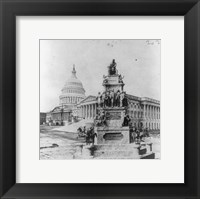 Lincoln Monument Framed Print
