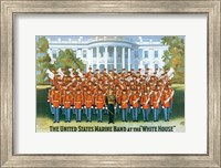 Marine Band at the White house Fine Art Print