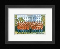 Marine Band at the White house Framed Print