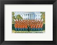 Marine Band at the White house Fine Art Print