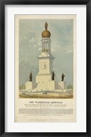 Original concept for the Washington Monument Fine Art Print