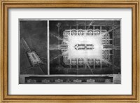 Proposed drawing for Independence Square, Washington Memorial II Fine Art Print