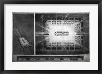 Proposed drawing for Independence Square, Washington Memorial II Fine Art Print
