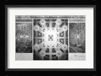 Proposed drawing for Independence Square, Washington Memorial III Framed Print