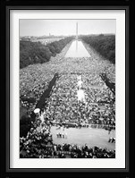 Civil rights march on Washington Fine Art Print