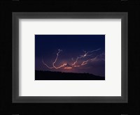 Cloud to cloud lightning strike Fine Art Print