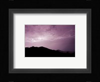 Cloud to cloud lightning strike Fine Art Print