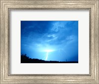 Lightning Over Edson Fine Art Print