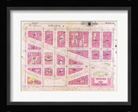 1909 map of Downtown Washington, D.C. Fine Art Print