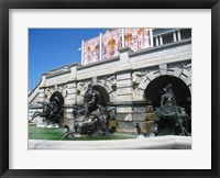 Library of Congress Court of Neptune Fountain Washington DC Fine Art Print