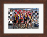 US Navy our Navy SEALS claim their trophy after winning a five-race series Fine Art Print