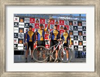 US Navy our Navy SEALS claim their trophy after winning a five-race series Fine Art Print