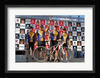 US Navy our Navy SEALS claim their trophy after winning a five-race series Fine Art Print