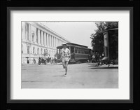 Elphinstone Winning Washington Marathon Fine Art Print