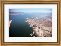 Aerial view, Lake Mead near Las Vegas, Nevada and the Grand Canyon Fine Art Print