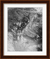 Col. Roosevelt's party descending Bright Angel Trail Fine Art Print