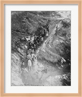 Col. Roosevelt's party descending Bright Angel Trail Fine Art Print