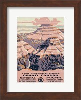 Grand Canyon National Park, a free government service Fine Art Print