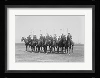 Police Show Polo Team Framed Print