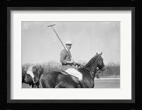 Polo black and white Framed Print
