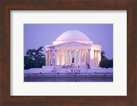 Jefferson Memorial at dusk, Washington, D.C., USA Fine Art Print