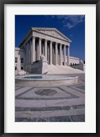 Facade of the U.S. Supreme Court, Washington, D.C., USA Vertical Fine Art Print