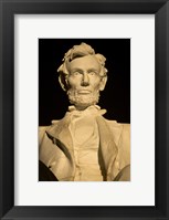 Close-up of the Lincoln Memorial, Washington, D.C., USA Fine Art Print