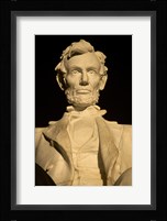 Close-up of the Lincoln Memorial, Washington, D.C., USA Fine Art Print