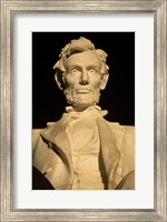 Close-up of the Lincoln Memorial, Washington, D.C., USA Fine Art Print