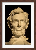 Close-up of the Lincoln Memorial in Washington, D.C. Fine Art Print