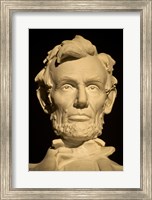 Close-up of the Lincoln Memorial in Washington, D.C. Fine Art Print