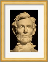 Close-up of the Lincoln Memorial in Washington, D.C. Fine Art Print