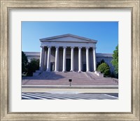 Facade of the National Gallery of Art Front Steps, Washington, D.C., USA Fine Art Print