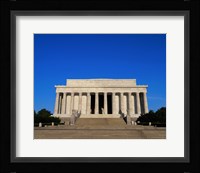 Facade of the Lincoln Memorial, Washington, D.C., USA Fine Art Print