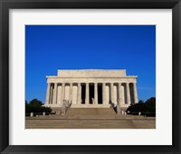 Facade of the Lincoln Memorial, Washington, D.C., USA Fine Art Print