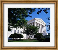 Exterior of the U.S. Supreme Court, Washington, D.C., USA Fine Art Print