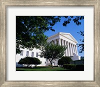 Exterior of the U.S. Supreme Court, Washington, D.C., USA Fine Art Print