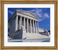 Facade of the U.S. Supreme Court, Washington, D.C., USA Fine Art Print