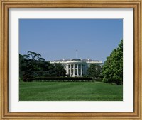 Lawn at the White House, Washington, D.C., USA Fine Art Print