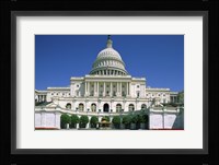 Low angle view of a government building, Capitol Building, Washington DC, USA Fine Art Print