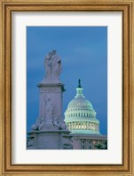Peace Monument Capitol Building Washington, D.C. USA Fine Art Print