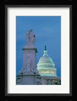Peace Monument Capitol Building Washington, D.C. USA Fine Art Print