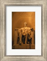 USA, Washington DC, Lincoln Memorial Fine Art Print