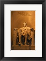USA, Washington DC, Lincoln Memorial Fine Art Print