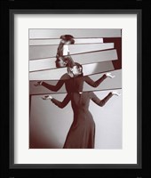 Broken Mirror Portrait Fine Art Print