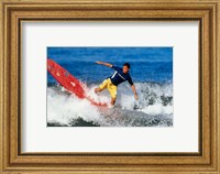 Surfing in the water Fine Art Print