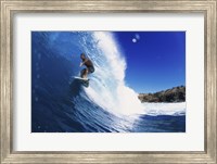 Surfing - Action shot Fine Art Print